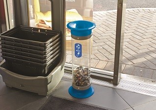 C-Thru 10 Battery Recycling Container