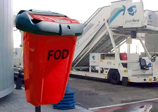 FOD Bin 13G with decal