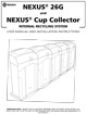 Nexus® 26G Recycling Bin User manual and installation instructions