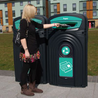Nexus 96G paper recycling unit in use