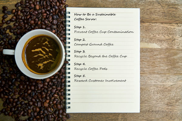 5 Steps Coffee Shop Sustainability-Recycling