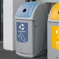 Nexus® 36G Can and Plastic Bottle Recycling Bin