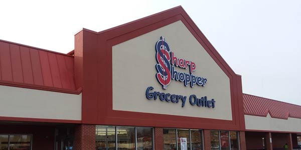 Sharp Shopper Grocery Outlet Store Front