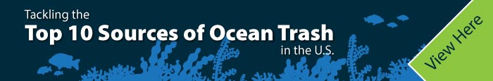 Tackling the Top 10 Sources of Ocean Trash in the U.S. - Infographic