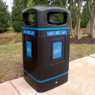 Outdoor Recycling Containers