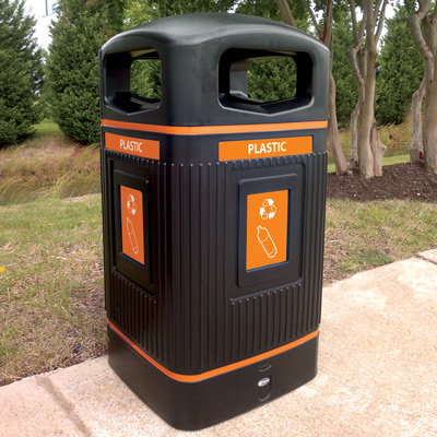 Glasdon Jubilee™ 29G Recycle Bins -  Gallon Recycling Bins