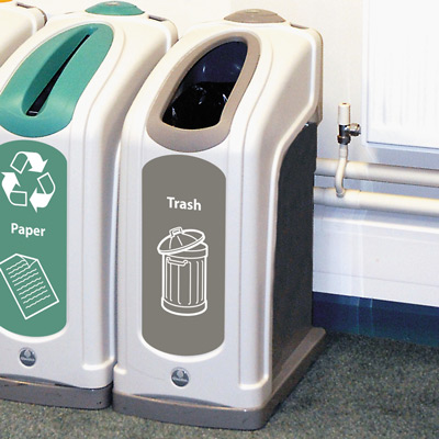 Nexus® 13G Recycle Containers - 13 Gallon Recycling Bins