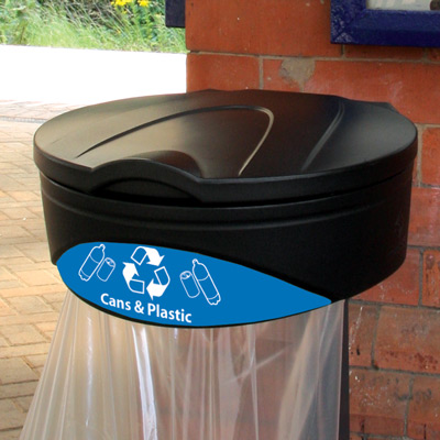 Glasdon Orbit™ Can & Plastic Recycling Bag Holder