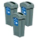 Pack of 3 Eco Nexus® 23G PPE Waste Bins with Express Shipping