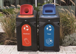 Nexus City 64G Outdoor Recycling Receptacles