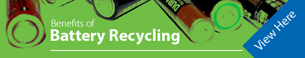 The Benefits of Battery Recycling - Infographic