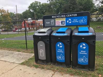 easy-to-access street recycling center - NExus City 64G