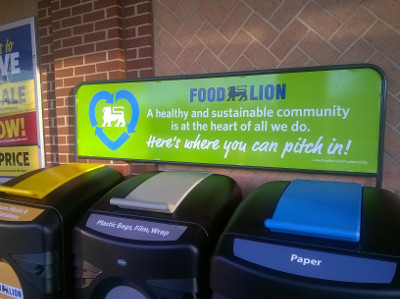 Food Lion Recyling Station