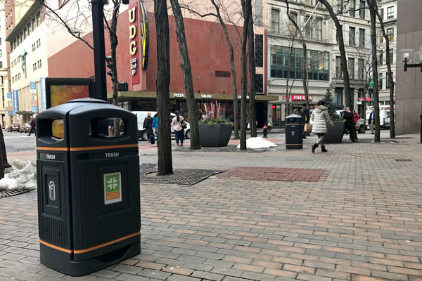 Glasdon Jubilee™ Commercial Outdoor Trash Can - 80 Gallons - Glasdon, Inc.