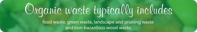organic food waste info box