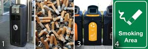How to reduce cigarette butt littering at your workplace