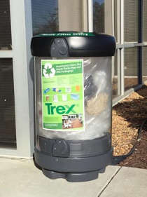 Trex Plastic Film Recycling Container