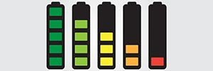 Battery charge levels