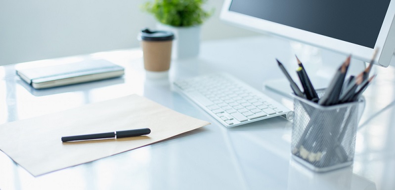 Image of an office desk