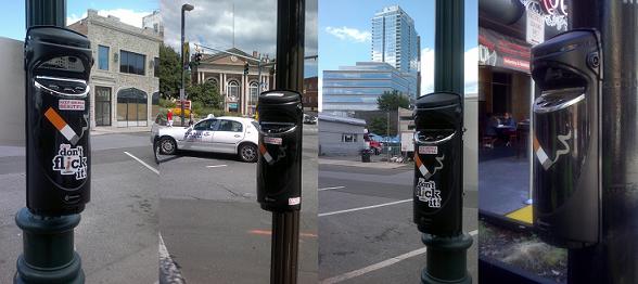 Glasdon Cigarette Bins Are Keeping America Beautiful