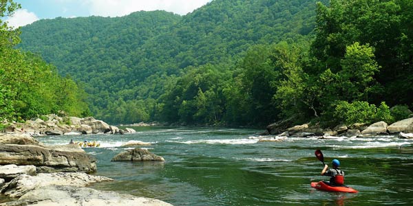 Rafting in New River, West Virginia