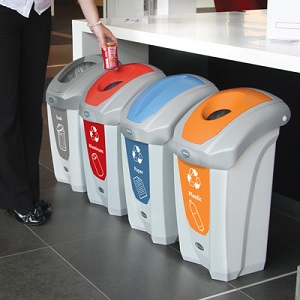 A selection of Nexus 8G Recycling Bins