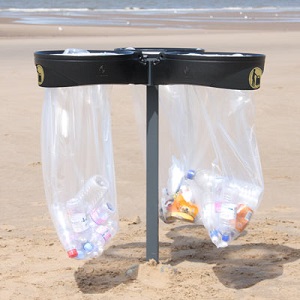 Glasdon Orbit™ Triple Trash Bag Holder