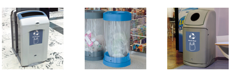 GINC plastic bag and film recycling range