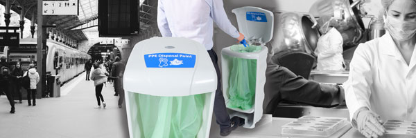 Nexus Shuttle PPE Bin being used in different sectors