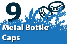9. Metal Bottle Caps