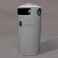 Community™ Trash Can in gray