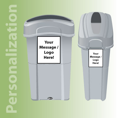 Eco Nexus&reg; 23G Recycling Containers Personalization