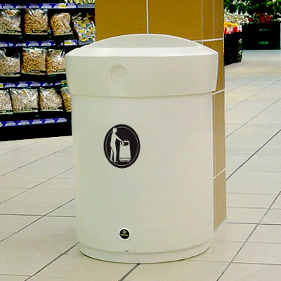 Envoy™ 24G Trash Receptacle | Indoor Trash Cans | Glasdon Envoy™ 24G Trash Receptacle | Indoor Trash Cans | Glasdon