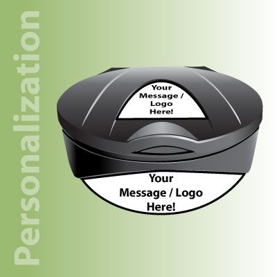 Glasdon Orbit&trade; Recycling Sack Holders Personalization