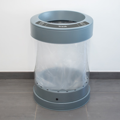 C-Thru™ 36G Trash Receptacle 36 Gallon Transparent Trash Can