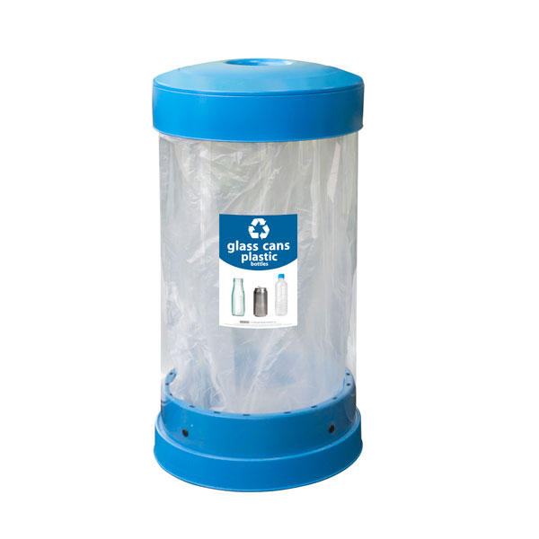CThru™ 50G Mixed Beverage Transparent Recycling Bin Glasdon, Inc.