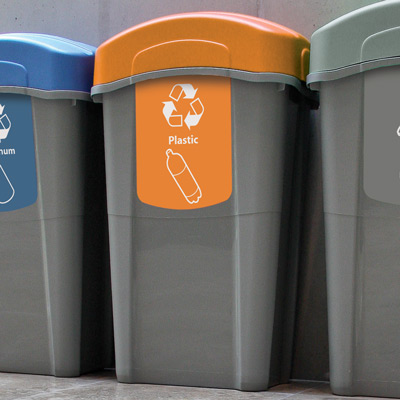 Eco Nexus® 23G Recycle Bins - 23 Gallon Recycling Containers
