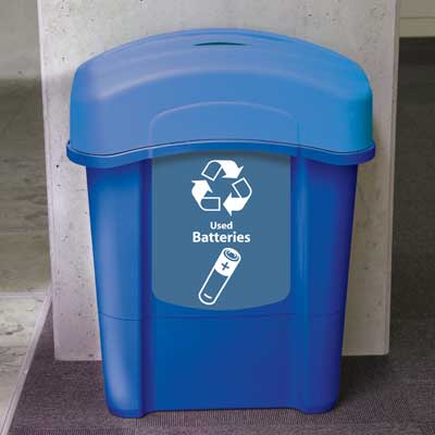 Eco Nexus® 16G Recycle Bins - 16 Gallon Recycling Containers
