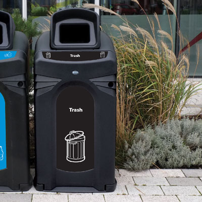 Nexus® City 64G Trash Recycling Bin