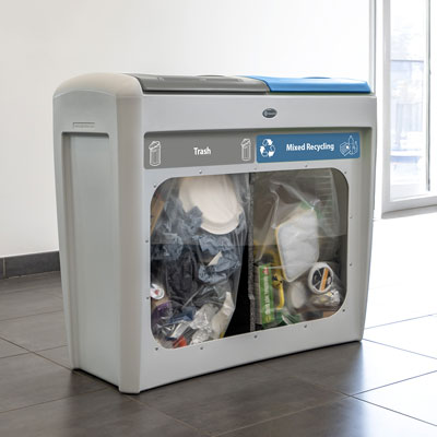 Nexus® Transform Vision Duo Recycling Station