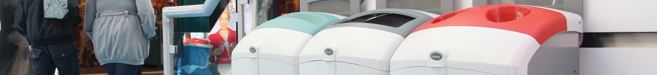 indoor recycling bins banner